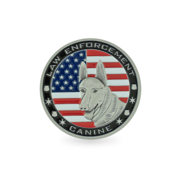 K9 Police Challenge Coins - Set of 3 - Image 4